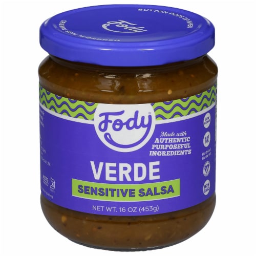 Fody™ Foods Salsa Verde Perspective: front
