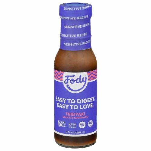 Fody™ Teriyaki Sauce and Marinade Perspective: front