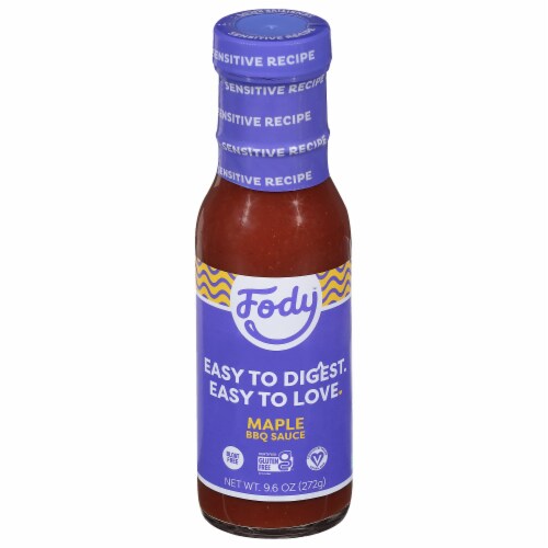 Fody Foods Maple BBQ Sauce Perspective: front