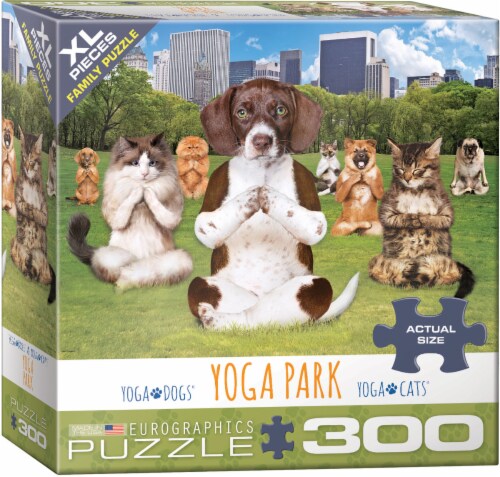 Eurographics Puzzles Yoga Park Puzzle Perspective: front