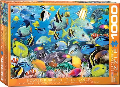 Ocean Colors by Howard Robinson 1000 Piece Jigsaw Puzzle Perspective: front