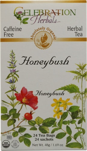 Celebration Herbals Organic Honeybush Tea Perspective: front