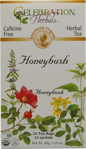 Celebration Herbals Organic Honeybush Tea Perspective: front
