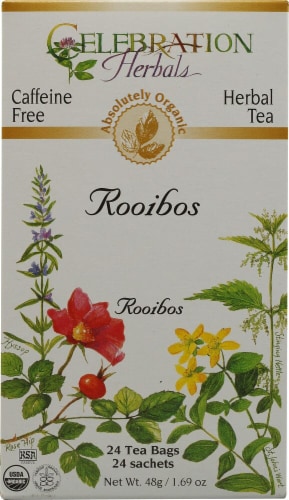 Celebration Herbals Organic Red Rooibos Tea Perspective: front