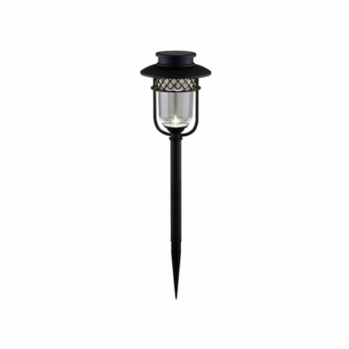Classy Caps GL1101 Stainless Steel Lanscape Path & Garden Light, Black Perspective: front