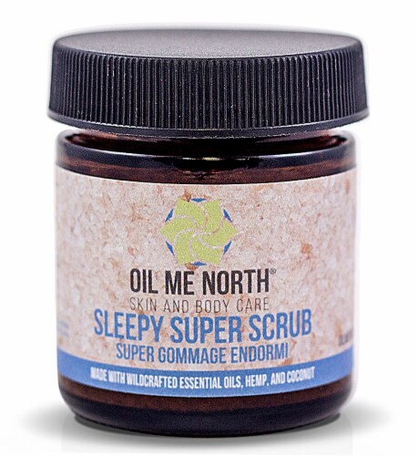 Oil Me North  Sleepy Super Scrub Perspective: front