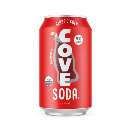 Cove Soda Classic Soda Can Perspective: front