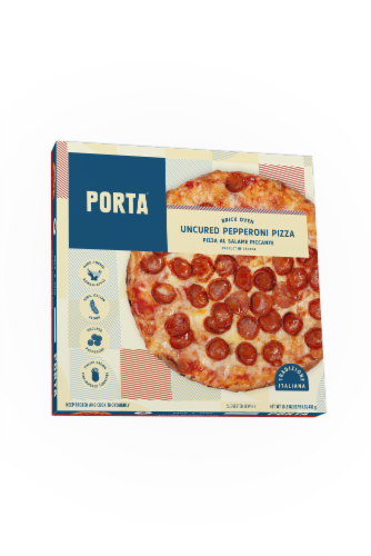 Porta™ Uncured Pepperoni Pizza Perspective: front