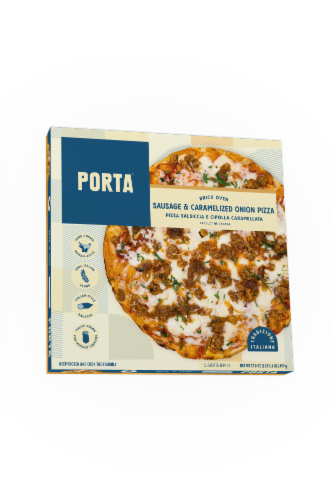 Porta™ Sausage and Carmelized Onion Pizza Perspective: front