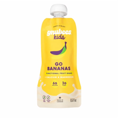 Gnubees™ Kids Go Bananas Drink Pouch Perspective: front