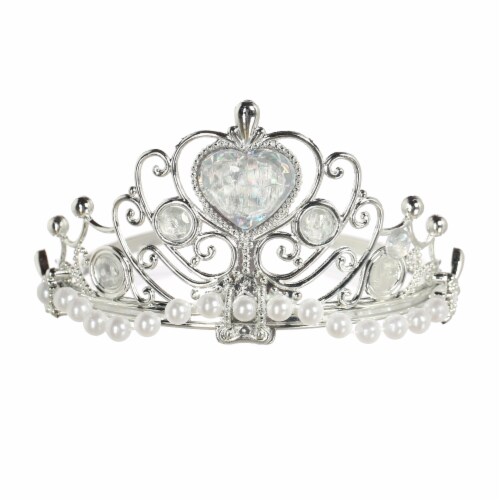 Jeweled Tiara-Clip Strip Children's Halloween Costume Accessory Perspective: front