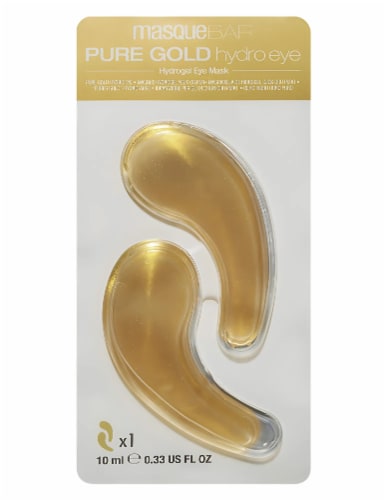 Masque Bar Hydro Gel Eye Patches - Gold Perspective: front