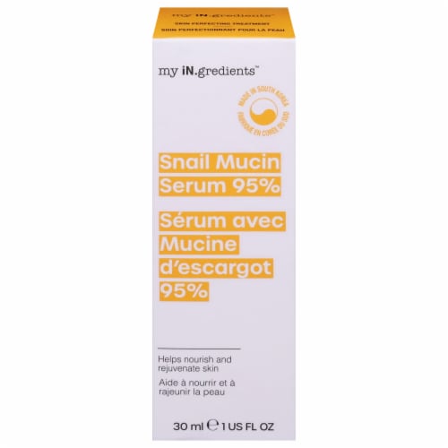 my iN.gredients™ Snail Mucin Serum Perspective: front