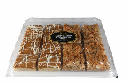 Charlotte's Sea Salted Caramel Apple & Pumpkin Squares Perspective: front