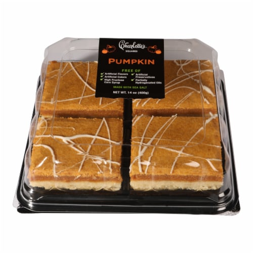 Charlotte's Bakery Pumpkin Squares Perspective: front