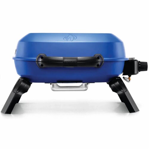 Napoleon TQ240BL TravelQ 240 Series Portable Liquid Propane Grill - Blue Perspective: front