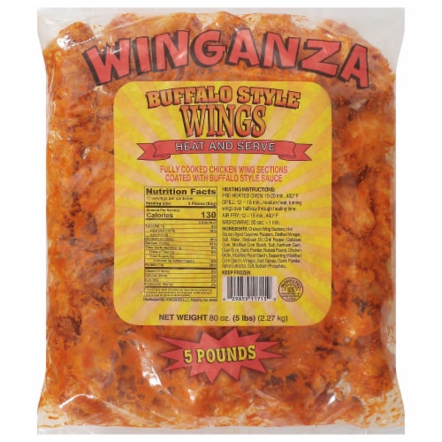 Winganza Buffalo Style Chicken Wings Perspective: front