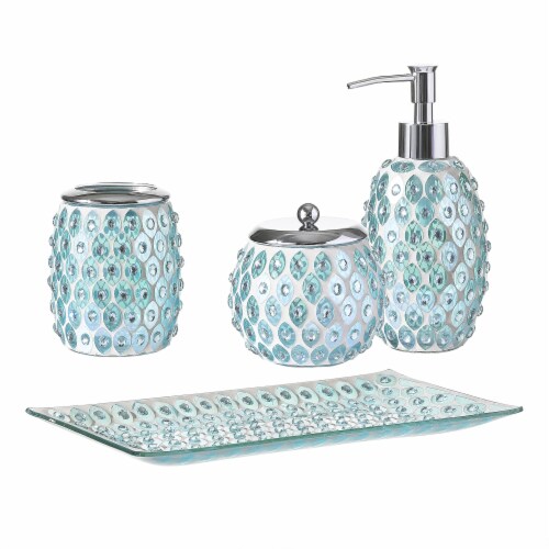 Bathroom Accessories Set 6 Pcs Bathroom Set Ensemble Complete Soap  Dispenser Toothbrush, 1 unit - Fred Meyer