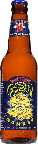 Victory Golden Monkey Ale Perspective: front