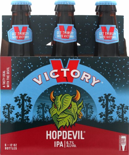 Victory Hop Devil IPA Beer Perspective: front