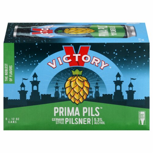Victory Brewing Company Prima Pils German Style Pilsner Perspective: front