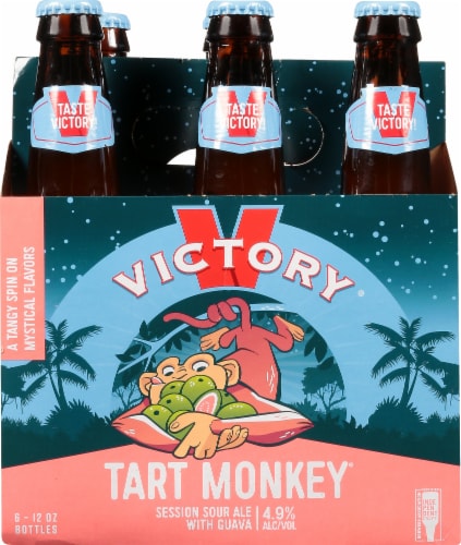 Victory Brewing Company Tart Monkey Session Sour Ale Perspective: front