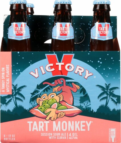 Victory Brewing Company Tart Monkey Session Sour Ale Perspective: front