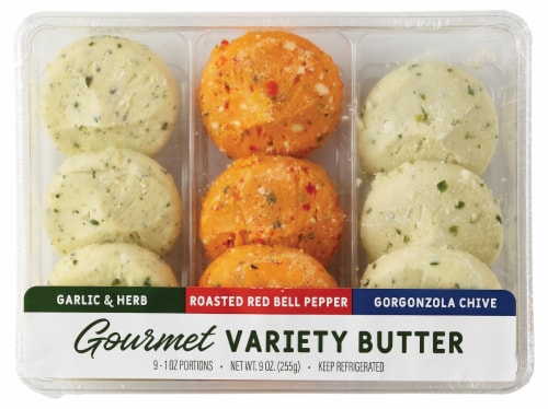 Gourmet Variety Butter Perspective: front