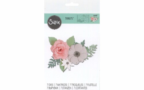 Sizzix Thinlits Die Corsage Perspective: front