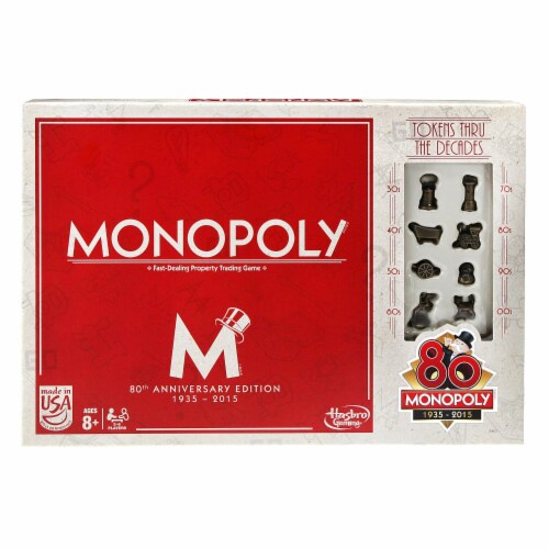 Monopoly Game (80th Anniversary) Perspective: front