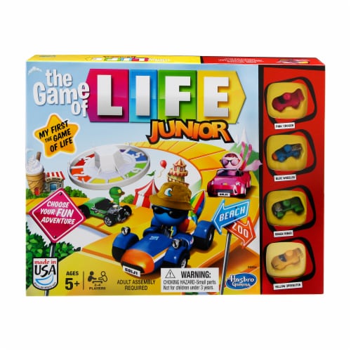 Hasbro The Game of Life Junior Game Perspective: front