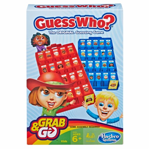 Hasbro Gaming® Guess Who?® Grab & Go Game Perspective: front