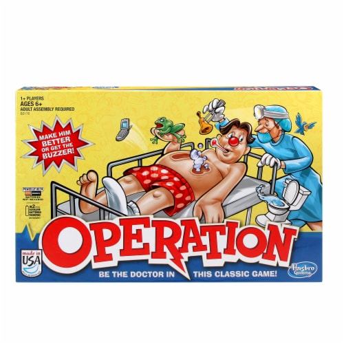 Hasbro® Operation® Board Game Perspective: front
