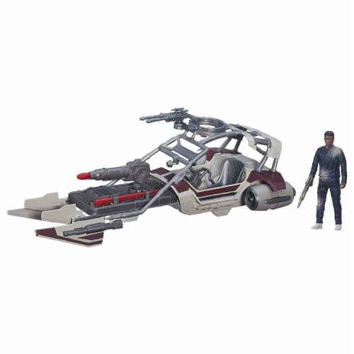 Star Wars The Force Awakens Jakku Desert Landspeeder Perspective: front