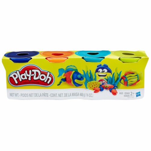 Play-doh® 4 pk 4 oz Cans - Classic Colors, 4 pk - Kroger