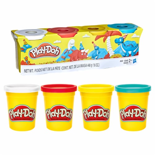 Play-Doh, Assorted Colors, 4 Ounces, Set of 4