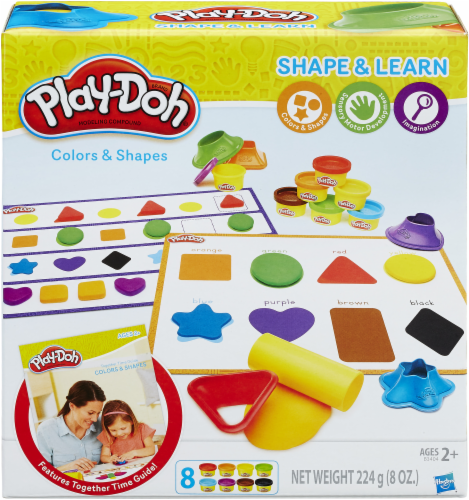 Hasbro Play-Doh Shape and Learn Colors and Shapes Perspective: front