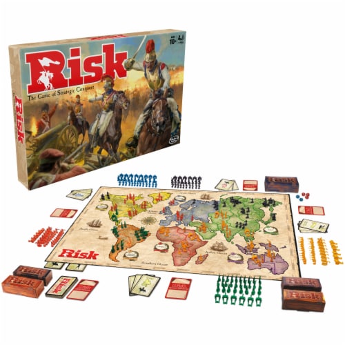 Hasbro Risk Classic Game Perspective: front