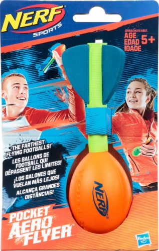 Nerf Sports Pocket Vortex Howler Aero Flyer Ball - Orange, 1 ct