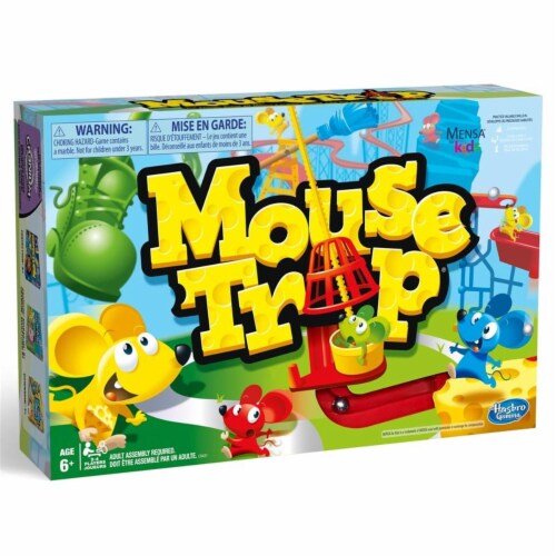 Hasbro Mouse Trap Board Game Perspective: front