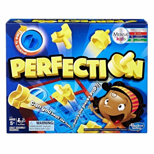 Hasbro Gaming Perfection Game Perspective: front