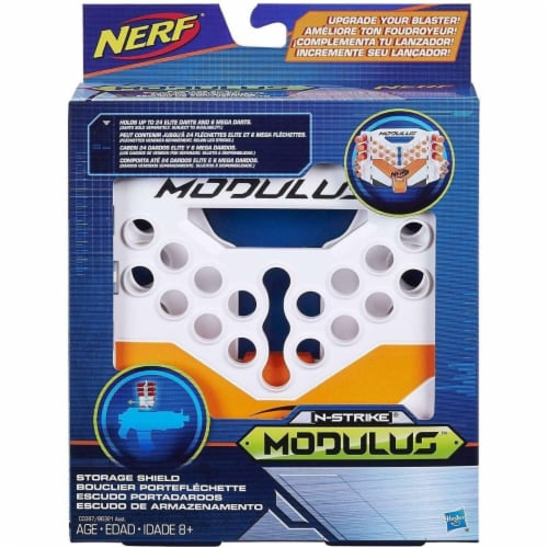 Nerf N-Strike Modulus Storage Shield for Blasters Accessory Hasbro Perspective: front