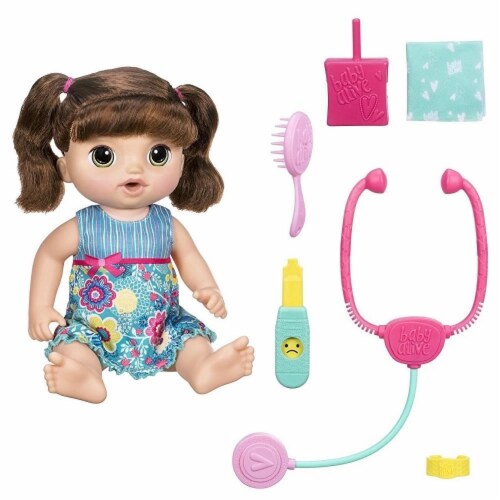 Baby Alive Sweet Tears Baby Brunette Crys Speaks English Spanish