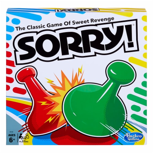 Hasbro Sorry! Board Game Perspective: front