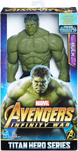 Hasbro Marvel Avengers Infinity War Titan Hero Series Hulk Power FX Port Figure 