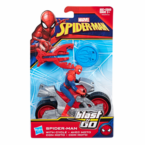spider man blast gear action figure