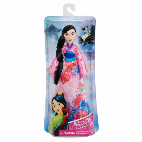 Disney Princess Royal Shimmer Mulan Fashion Doll, Accessories Included