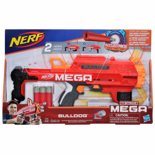 Nerf N-Strike Mega AccuStrike Bulldog Blaster, 1 ct - Kroger