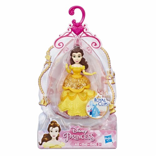 Hasbro Disney Princess Royal Clips Belle Doll Perspective: front