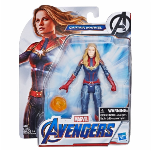 Hasbro Marvel Avengers: Endgame Captain Marvel Action Figure Perspective: front